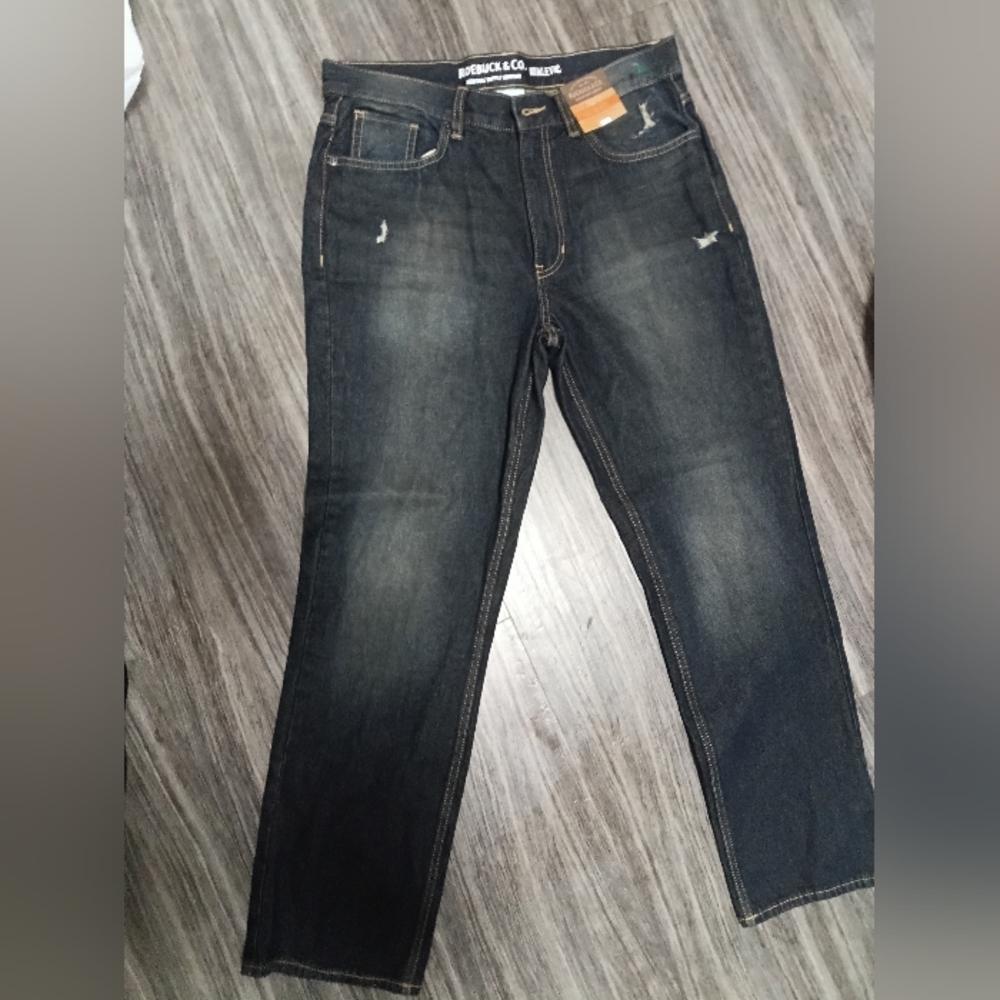 Men's Brand New Roebuck And Co Sears Athletic Fit Jeans 32X30